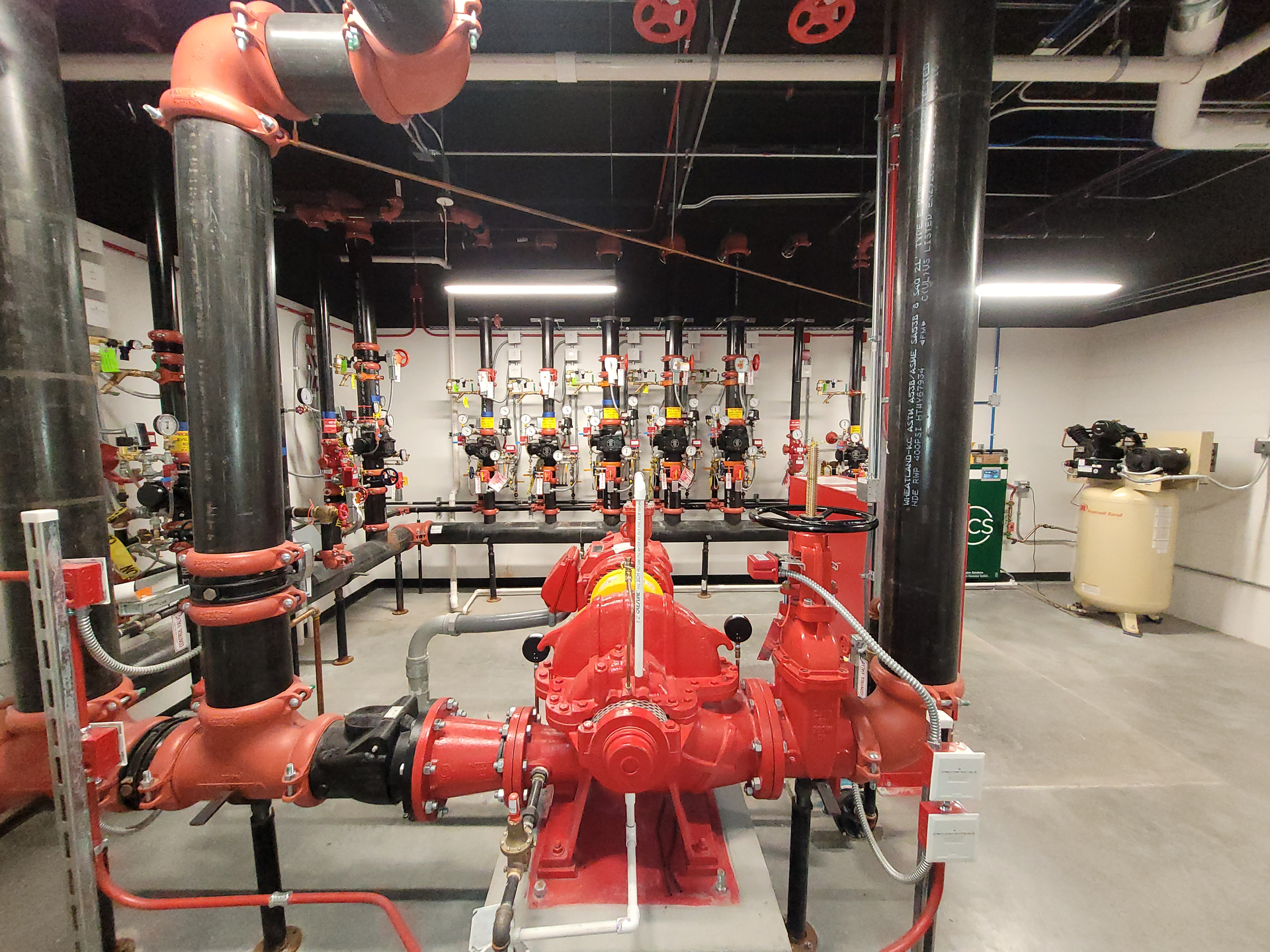 Valley Fire - Data Center Installation
